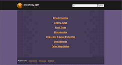 Desktop Screenshot of ilikecherry.com